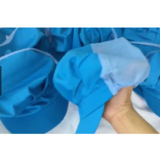 NÓN VẢI LƯỚI TRÙM CÔNG NHÂN THỰC PHẨM