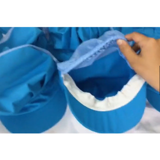 NÓN VẢI LƯỚI TRÙM CÔNG NHÂN THỰC PHẨM