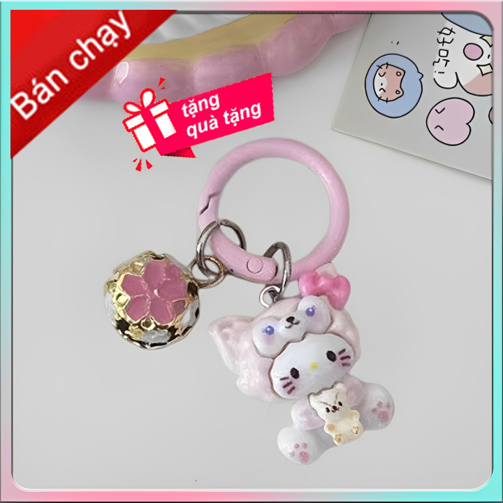 🎁Đặt hàng mũ Hello Kitty sẽ tặng quà khóa đựng khóa Hello Kitty
