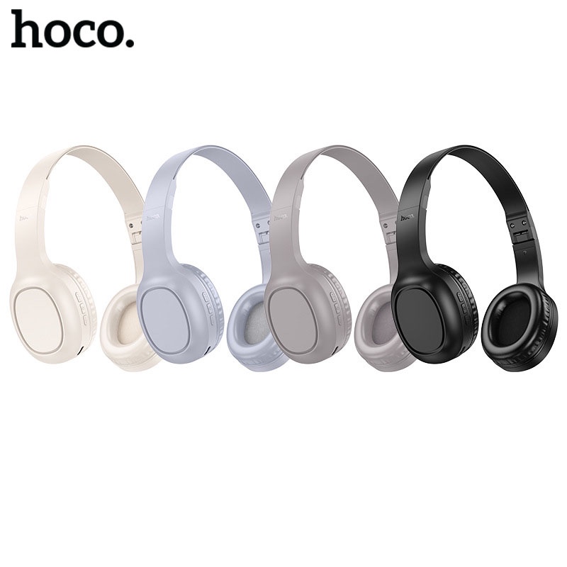 Tai nghe Bluetooth Hoco W46 BT V5.3, hỗ trợ Bluetooth, Aux và các chế độ khác