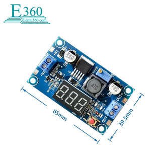 Module Buck Hạ Áp DC-DC LM2596 3A Có Màn Hình LED