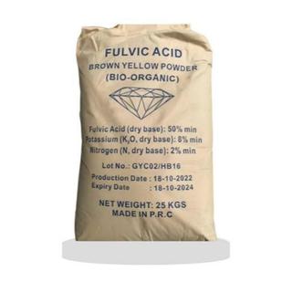  Fulvic Acid Phân bón kích rễ  50% fulvic + 8% K2O  - Kích Rễ Cho Cây Sầu Riêng 