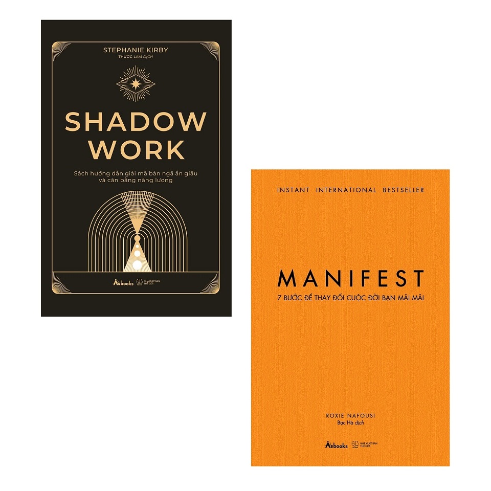 Sách - Combo 2 Cuốn: SHADOW WORK + MANIFEST - 7 Bước Để Thay Đổi Cuộc Đời Bạn Mãi Mãi