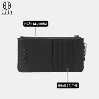 [Deal sang chảnh]  VÍ NỮ CAO CẤP DA THẬT ELLY – EV101