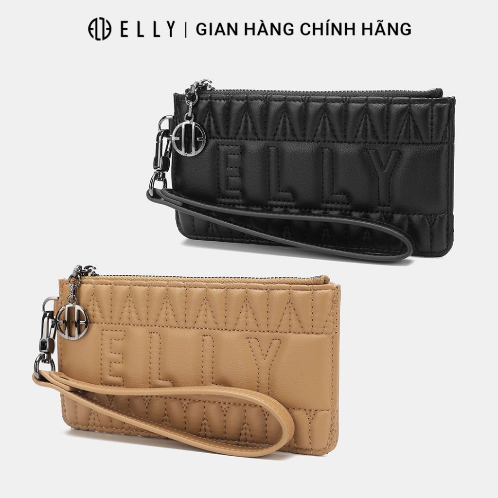 [Deal sang chảnh]  VÍ NỮ CAO CẤP DA THẬT ELLY – EV101