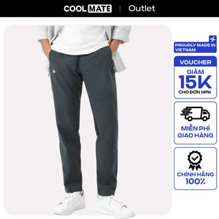[Tặng short mặc nhà đơn 349k] Quần dài nam Woven Excool siêu nhẹ Thoáng khí Coolmate