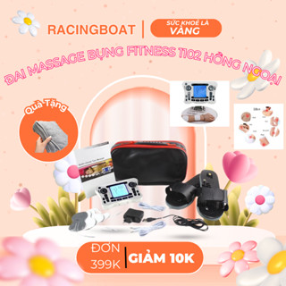 Máy Massage Xung Điện Tri Liệu Cao Cấp 4 Miếng Dán Vai Gáy, Nhiều Chế Độ Như Xoa Bóp Đấm Lưng Mát Xa Châm RACINGBOAT SUC