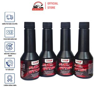 Combo 4 chai Dung dịch vệ sinh kim phun buồng đốt Daziter Fuel System Cleaner 75ML