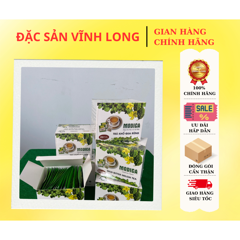 Trà khổ qua rừng MODICA (20 túi lọc x 2g)