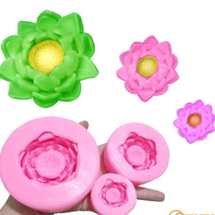 Khuôn silicon sen thái nhiều size mã HST