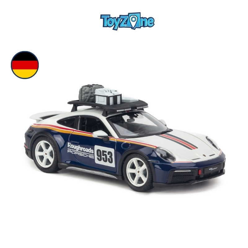 Mô hình xe Porsche 911 Dakar 1:24 BBURAGO