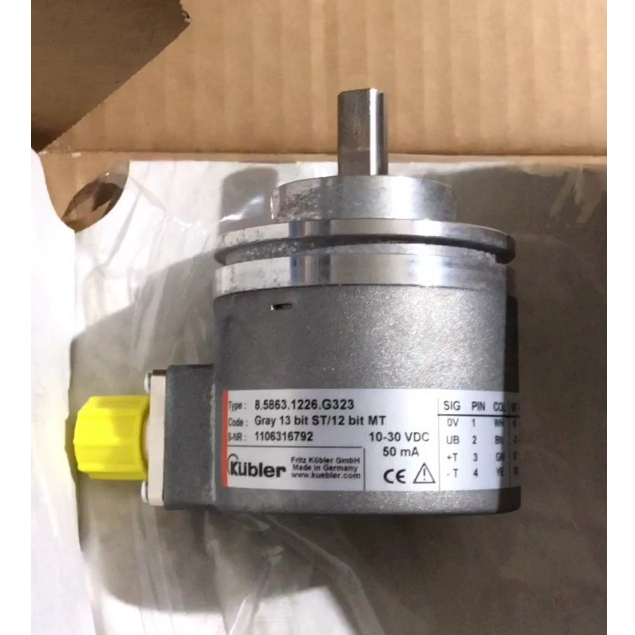 Encoder tuyệt đối cốt dương 10mm Kubler 8.5863.1226.G323