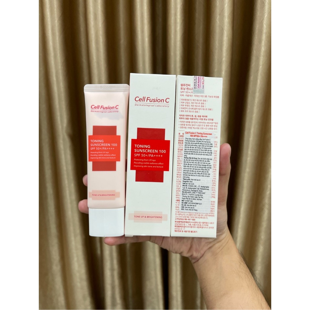 Kem Chống Nắng Cell Fusion C Laser UV/Advanced Clear/Derma Relief/ Tone Up Suncreen 100 SPF50+ PA++++ Hàn Quốc 10ml&50ml