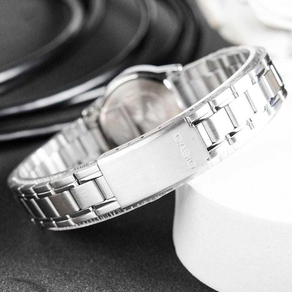 Đồng hồ nữ dây kim loại Casio chính hãng Anh Khuê LTP-V002D-7AUDF | BigBuy360 - bigbuy360.vn