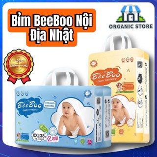  Bỉm BeeBoo Tã Quần Tã Dán Nội Địa Nhật Size S56 M50 M46 L42 XL40 XXL38 XXXl36 - Siêu Thấm Hút,Siêu Thoáng Mát Giá Cực Rẻ 