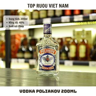 Vodka Poliakov [Chính Hãng][Top Rượu VN]