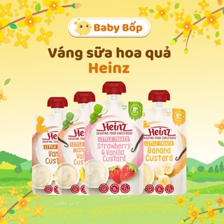  Váng sữa hoa quả nghiền Heinz Úc cho bé từ 6 tháng cho bé 