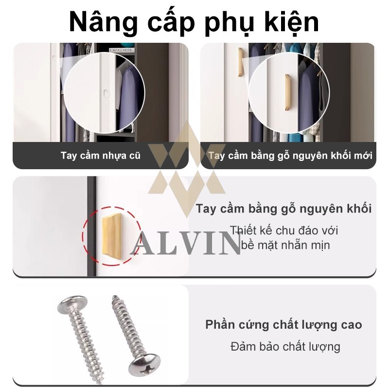 Tủ Quần Áo Cửa Lùa Melamine【Thiết Kế Tối Giản】FREE SHIP - Lắp Đặt 12H Siêu Bền Giá Rẻ | BigBuy360 - bigbuy360.vn