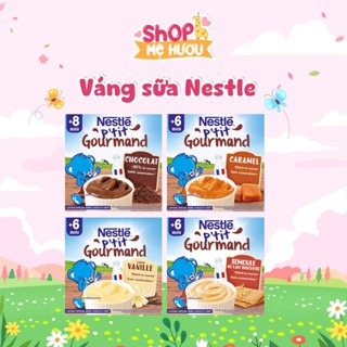 Váng Sữa Sữa Chua Nestle Pháp Cho Bé 6M Cho Bé Ăn Dặm Vị Vani Thơm Ngon Dễ Ăn Giàu Dinh Dưỡng Canxi Giúp Tăng Cân