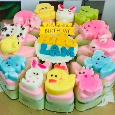 Khuôn silicon 12 con giáp 3d ( mỗi khuôn có 6 con)