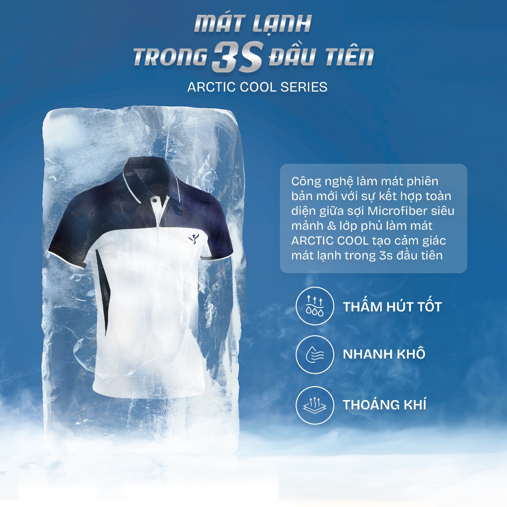 [Mát lạnh trong 3s đầu tiên] Áo polo nam TORANO EAGLEMAN POLO can phối, thấm hút tốt, nhanh khô, thoáng khí GSTP047 | BigBuy360 - bigbuy360.vn