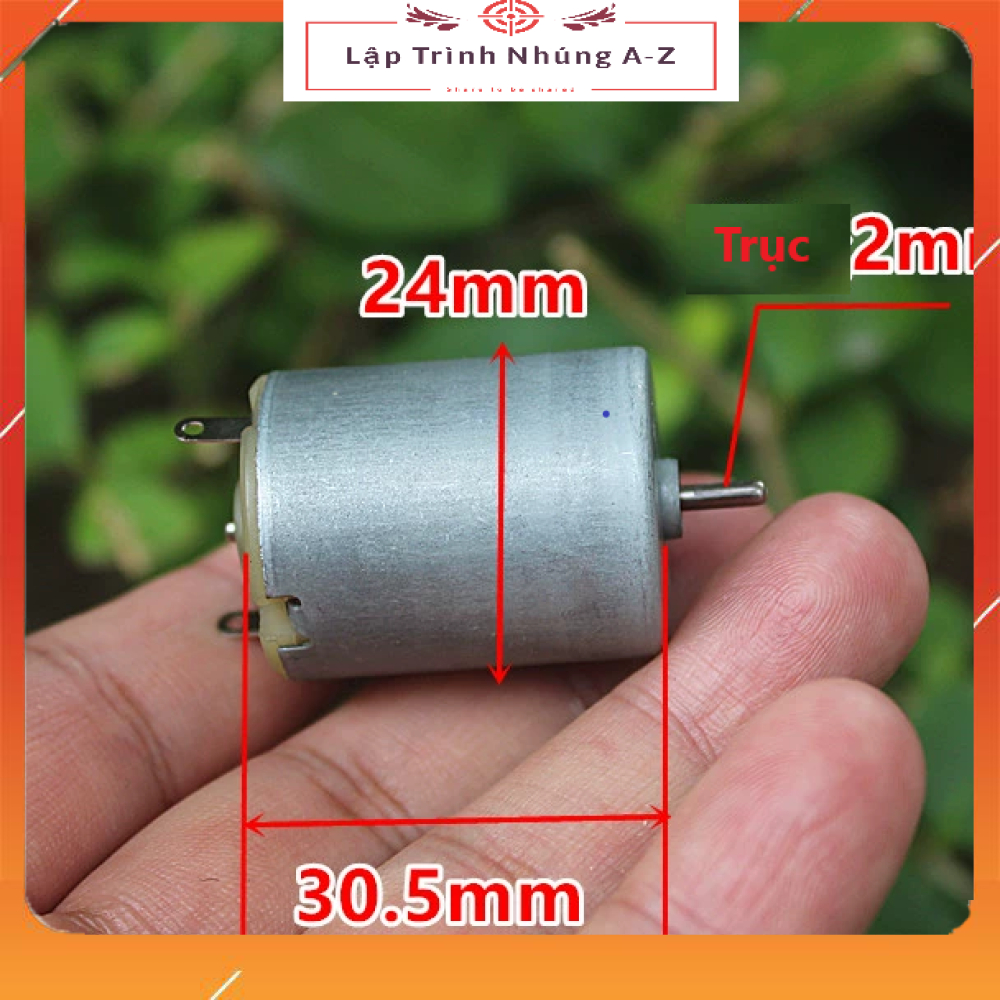 [Lập Trình Nhúng A-Z][G64] Động Cơ DC Motor 280