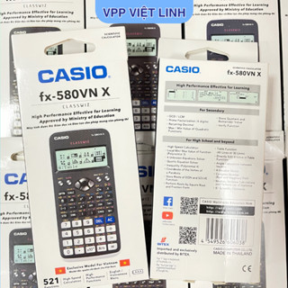  Máy tính khoa học CASIO Fx  - 580VN hàng made in thai lan   bảo hành 7 năm ,1 đổi 1  
