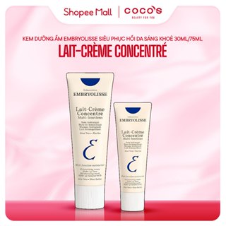 Kem Dưỡng Ẩm, Sáng Bóng, Siêu Phục Hồi Da Embryolisse Lait Creme Concentre (30ml/75ml)