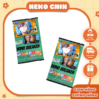 [NekochinHN][Sẵn] Thẻ Snapmide nhân phẩm Wind Breaker - Wind Breaker