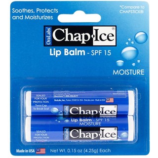 Son dưỡng môi Chap Ice SPF15 set 3 cây