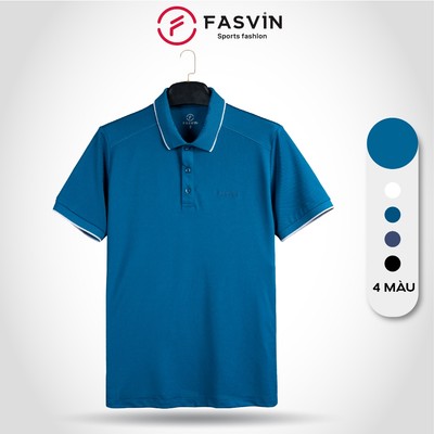 Áo polo nam Fasvin PL23568.HN chất vải coolmax mềm mại mát lạnh lịch sự tiện dụng