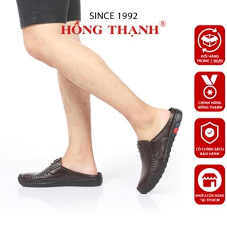 HỒNG THẠNH - Giày Sabo Nam Giày Sục Nam Da Bò Êm Ái Và Thanh Lịch - 5270