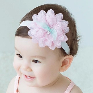 Băng Đô Cho Bé Gái Hoa Sen HTBabykids B8 Nhiều Màu Xinh Xắn