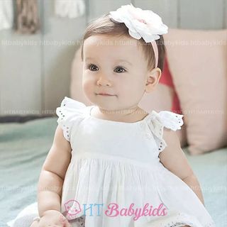 Băng Đô Cho Bé Gái Hoa Sen HTBabykids B8 Nhiều Màu Xinh Xắn