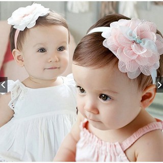 Băng Đô Cho Bé Gái Hoa Sen HTBabykids B8 Nhiều Màu Xinh Xắn