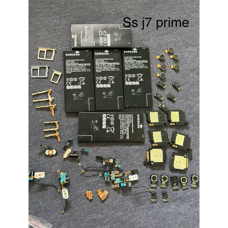 Linh kiện zin bóc máy Samsung j7 prime / Camera trước sau , Cụm sạc , cáp nối main, loa trong , loa 