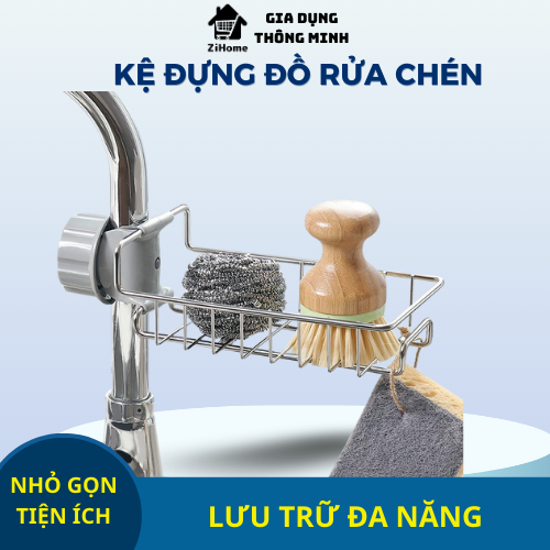 Kệ Để Đồ Rửa Chén, Bát Cao Cấp, Kệ Đặt Cạnh Vòi Rửa