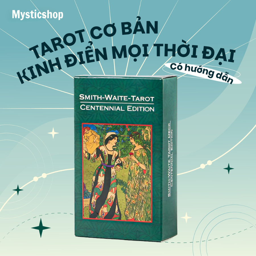 (Size Thường) Bộ Bài Tarot Bói Smith Waite Tarot Cao Cấp