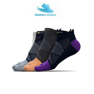 Tất thể thao, vớ chạy bộ xỏ ngón nam nữ chất liệu 100% cotton GOYA siêu mềm mại, thoáng mát - TGY25