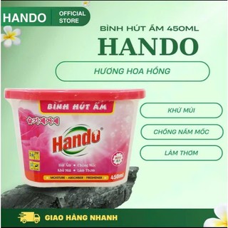 [BÁN CHẠY] Bình hút ẩm khử mùi nấm mốc HANDO 450ml