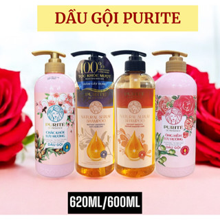 Dầu gội Purite chắc khỏe ống mềm lưu hương 600ml/ Dầu xả chắc khỏe lưu hương 450ml (Chai)