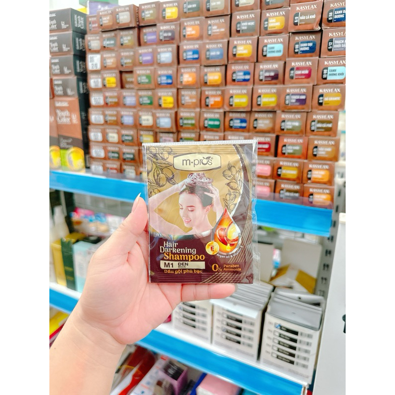 Gói Gội phủ bạc m.Pros