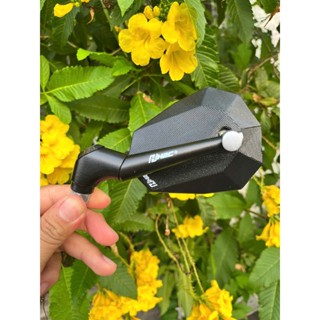  Gương H2C Gương H2C V5 tặng kèm ốc nối chân gương 10li gương H2C V2 kính chiếu hậu xe máy Wave Dream Sirius Exciter 