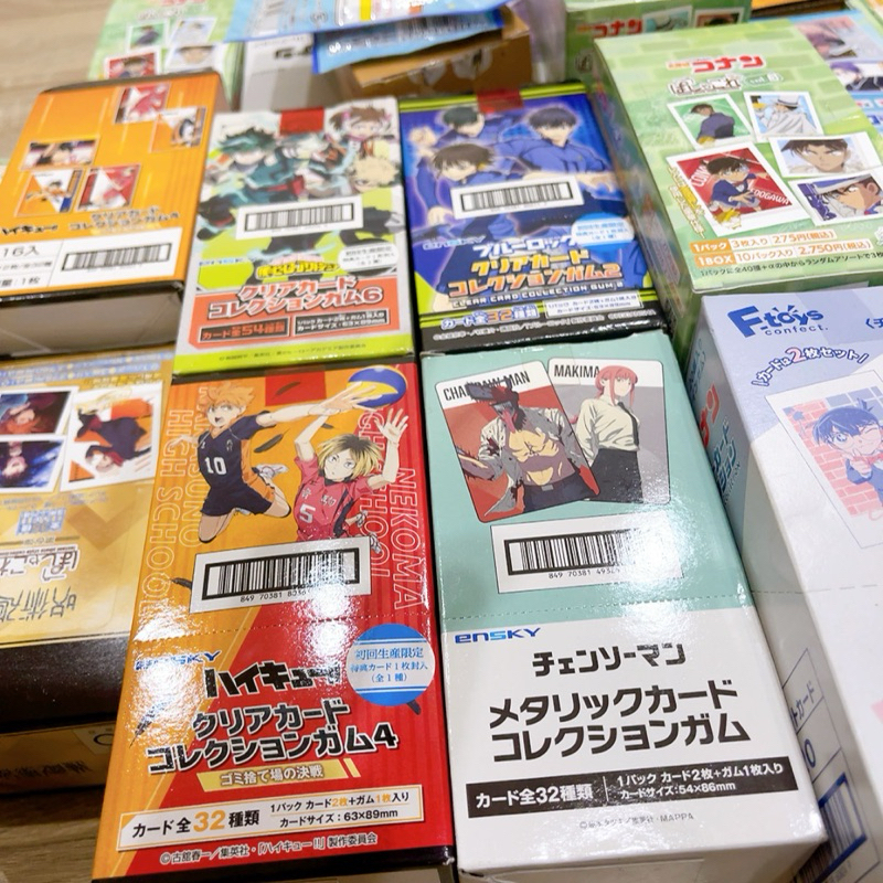 Sale full box nguyên hộp Clear Blue Lock, Mha, chainsaw man, haikyuu