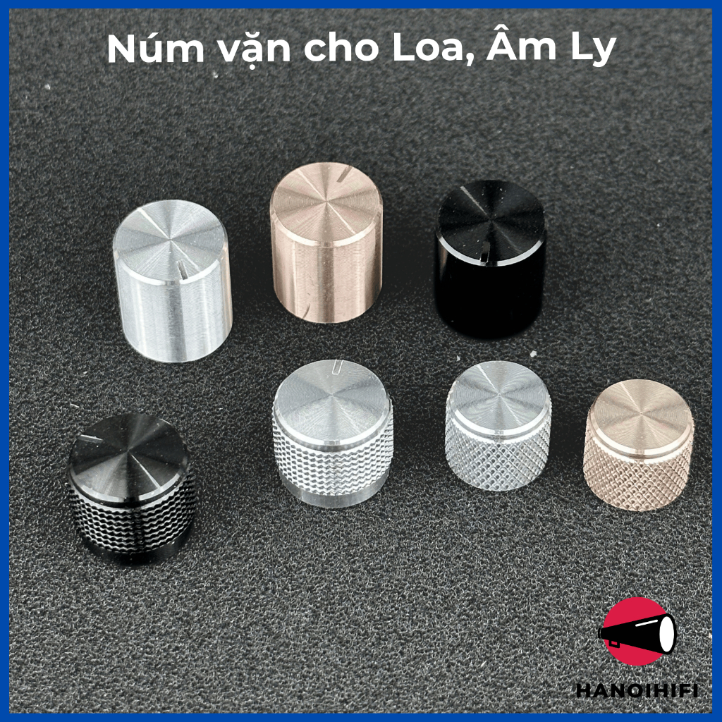 Núm Vặn Nhôm Volume, tone, núm vặn Marsha, Knob vặn klipsch, độ cho âm sắc Thích hợp việc DIY