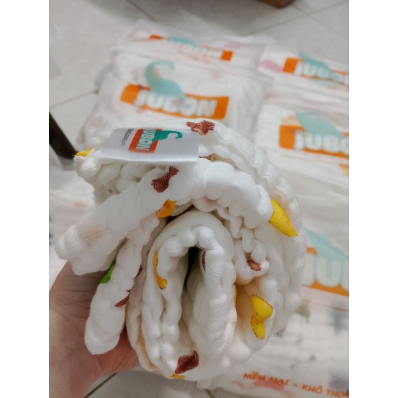 KHĂN TẮM XÔ NHĂN 6 LỚP JUBON