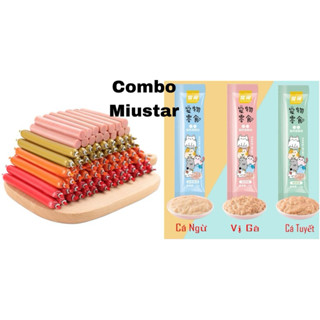  Combo 50 súp thưởng 50 xúc xích dành cho chó mèo 