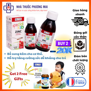 Special Kid Zinc [125ml] - Siro bổ sung kẽm, hỗ trợ tăng cường sức đề kháng (Nhập khẩu Pháp)