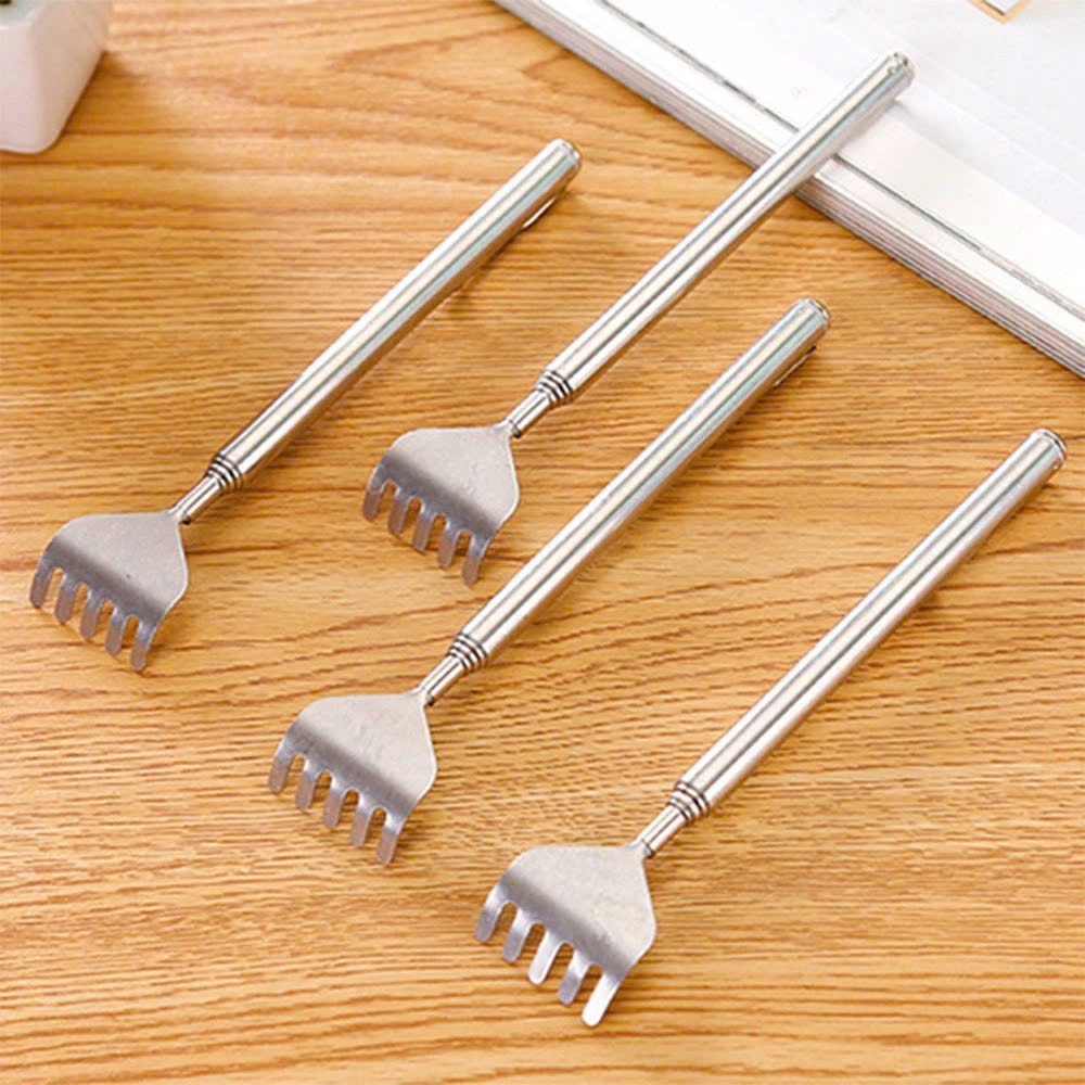 Cây Gãi Lưng Chất Liệu Inox Kéo Dài Tùy Chỉnh Thu Gọn Dễ Dàng Độ Dài Tối Đa 45cm