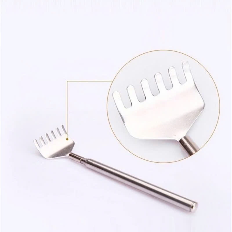 Cây Gãi Lưng Chất Liệu Inox Kéo Dài Tùy Chỉnh Thu Gọn Dễ Dàng Độ Dài Tối Đa 45cm